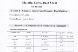 msds documents sample