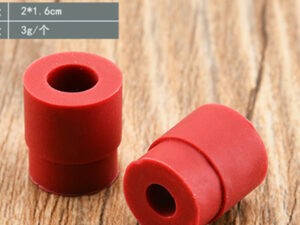 Molded silicone wine stopper